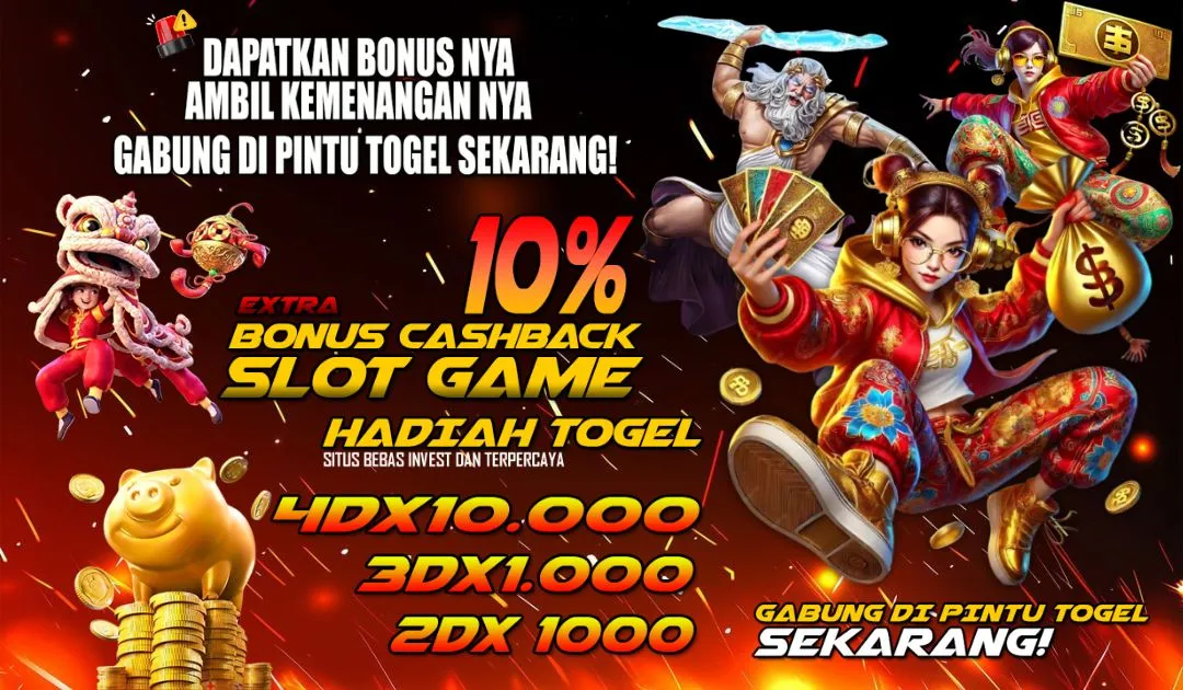 Cuplikan permainan dan dashboard Pintu Togel